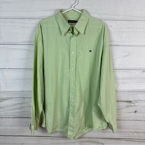 Southern Marsh Mint Green Casual Button-Down Shirt